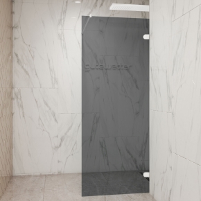 LUX DOOR GK-001NITL-2522 белый матовый стекло графитовое