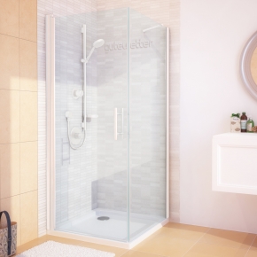 Душевой уголок LUX RECTAN GK-601-CH02