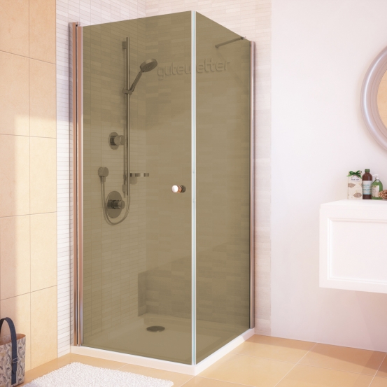 LUX RECTAN GK-601 хром блестящий стекло бронзовое